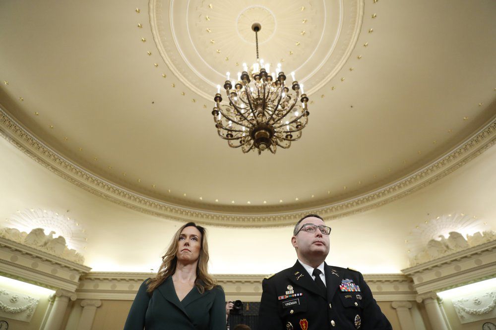 About that call: What to watch at Trump impeachment hearings